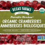 Decas Farms Paradise Meadow Organic Fresh Cranberries